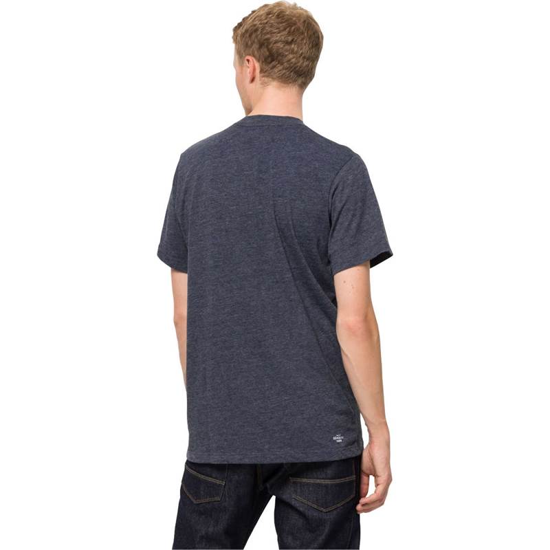 Jack Wolfskin Mens Ocean Logo T-Shirt-2